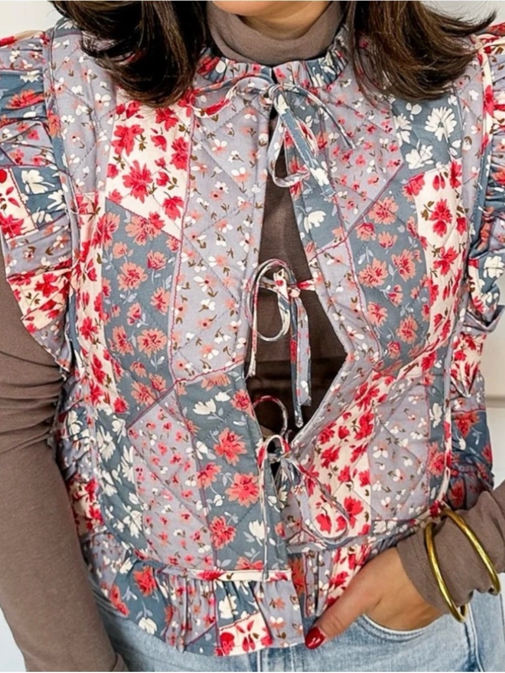 Quilted vest
